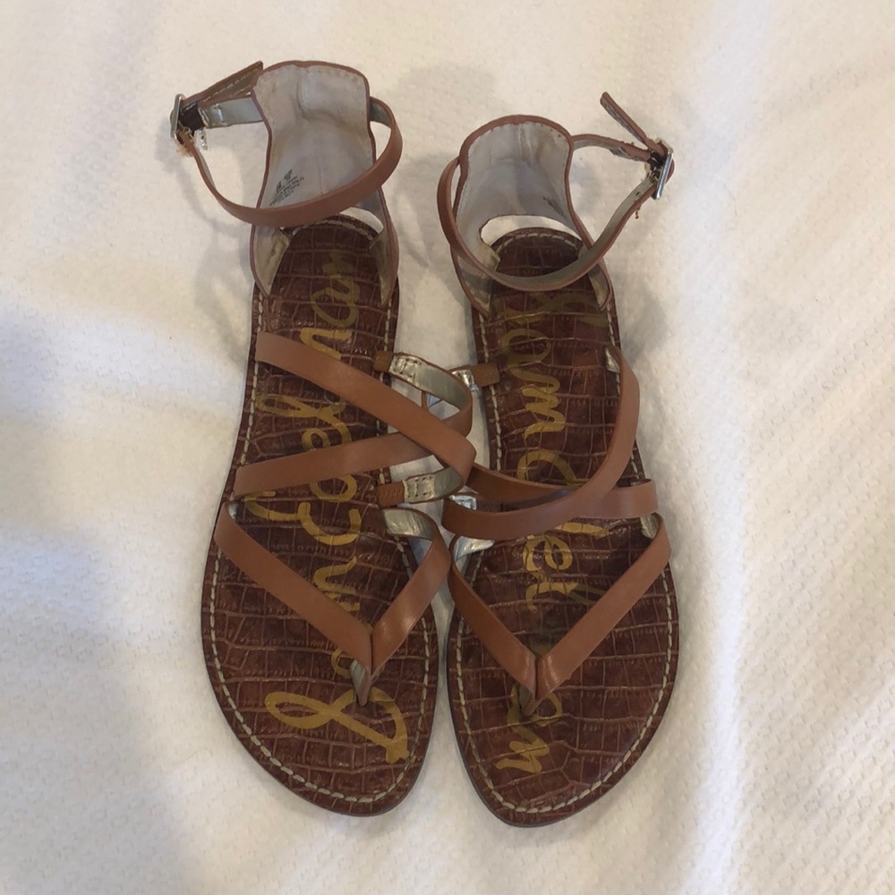 Sam Edelman brown strappy sandals